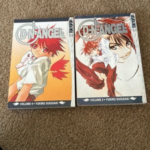 D.N.Angel DNAngel Yukiru Sugisaki manga graphic novel comic anime book 3&4 EUC